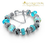 Crystal Beads Bracelet/ Avas Collection Charm Bracelets