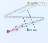 925 Silver Jewelry Set - Pink Jewelry Sets