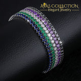 Birthstone Crystal Bracelet/ Avas Collection Chain & Link Bracelets