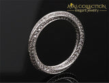 Eternity Ring With A Twist Rings