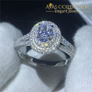 Oval Cut Engagement Ring Rings