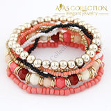 Multi-Layer Beads Bracelet/ Avas Collection Charm Bracelets