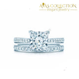 Classy 2 in 1 Wedding Ring Set - Avas Collection