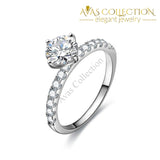 6 Styles Engagement/ Promise Rings / R020051-Bbd Wedding Bands