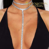 Rhinestone Choker Crystal Gem Luxury Necklaces - Avas Collection