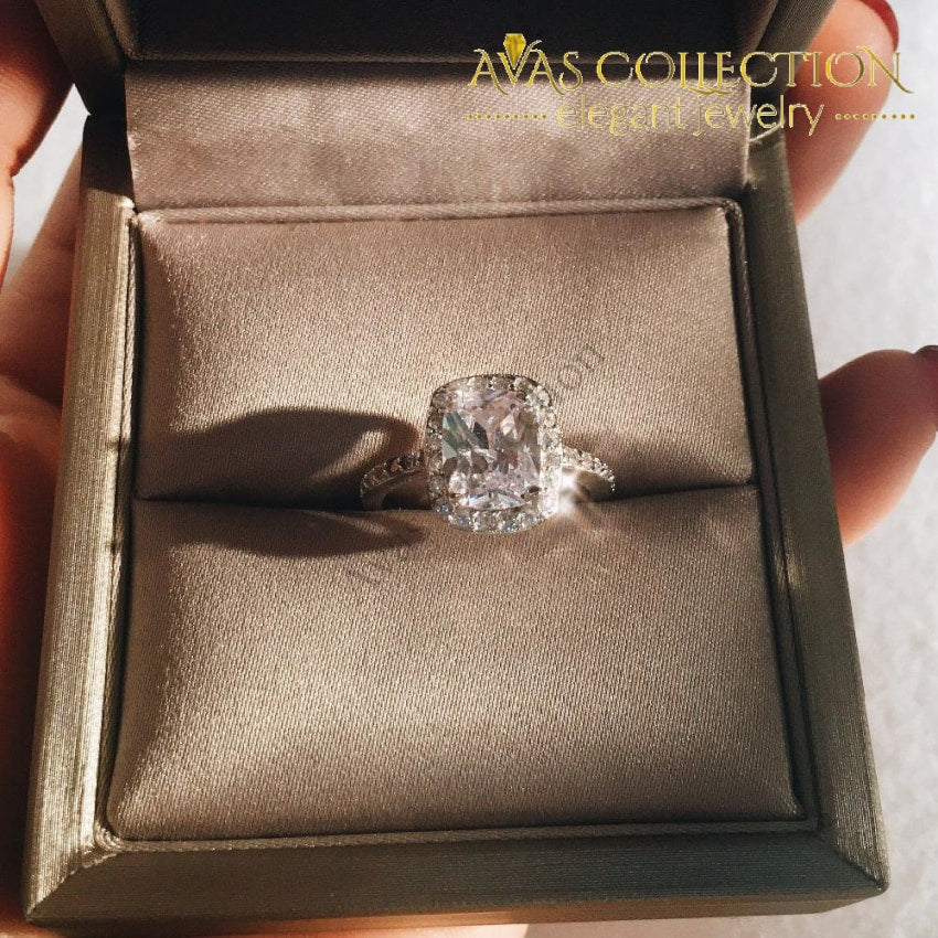 Freya Rose Gold Silver Engagement Ring Promise Rings Avas Collection Freya Rose Gold Silver Engagement Ring Promise Rings Avas Collection