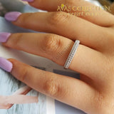 New Design Wedding Ring Set Classic Engagement Band -5352 Rings