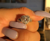 2 Carat Heart Cut Engagement Ring/ Fashion Ring/ Promise Ring