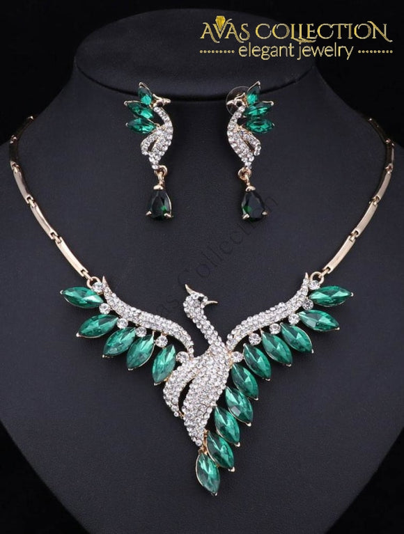 Peacock Party Set Jewelry Sets