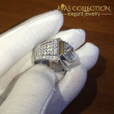 Luxury 4Ct White Gold Filled Ring Rings