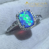 5 colors 10k White Gold Filled Ring - Avas Collection
