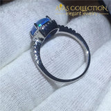 5 colors 10k White Gold Filled Ring - Avas Collection