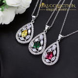 Elegant 3 Piece Necklace Earring Ring Set Jewelry Sets