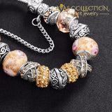 European Ribbon Charm Bracelet/ Avas Collection Bracelets