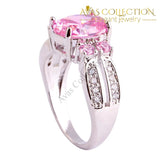 Pink & White Ring Rings