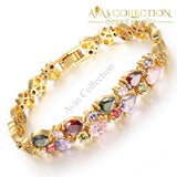Multicolor Bracelet/ Avas Collection Chain & Link Bracelets
