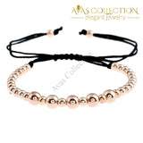 Copper Beads Strand Bracelet/ Avas Collection Charm Bracelets