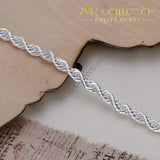 Twisted Rope Bracelet/ Avas Collection Chain & Link Bracelets