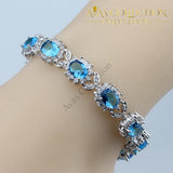 4PCS Jewelry Set Natural Blue - Avas Collection