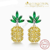Pineapple Stud Earrings for women - Avas Collection