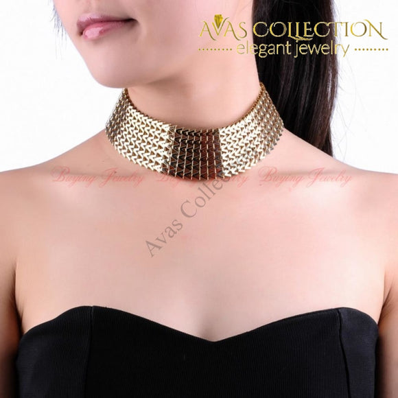 Chunky Hollow Collar Necklace Underwear
