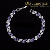 Elegant Silver Leaf Charm/ Avas Collection Bracelet Charm Bracelets