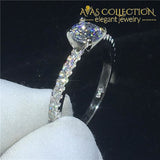 Solitaire 0.5ct Engagement Ring - Avas Collection