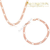 Chain Necklace & Bracelet Men Jewelry Set Sets