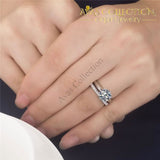 Luxury quality 2 Carat Sona Diamonds Bridal set - Avas Collection