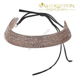 Hot Luxury Rhinestone Choker Statement Necklace - Avas Collection