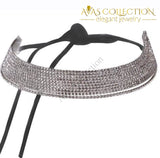 Hot Luxury Rhinestone Choker Statement Necklace - Avas Collection