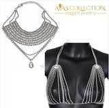 Beautiful Brassiere Body Jewelry Chain Necklaces