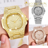 2019 Luxury Design Quartz Diamond Watch For Men Iced Out Watches