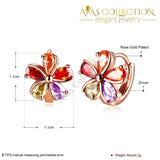 Flower Earrings Clip