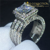 Luxury Court Engagement/ Anniversary Rng 3Ct 5 Home