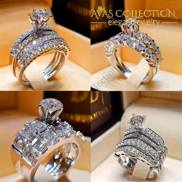 Luxury Wedding Rings 4 Styles Engagement