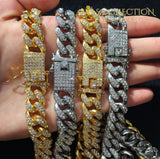 Iced Out Miami Cuban Chain Link Necklaces