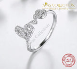 925 Sterling Silver Forever Love Ring - Avas Collection