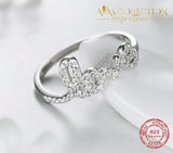 925 Sterling Silver Forever Love Ring - Avas Collection