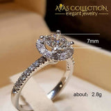 Luxury Round Engagement Ring/ Promise Ring -5300 Rings