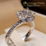 Luxury Round Engagement Ring/ Promise Ring -5300 10 Rings