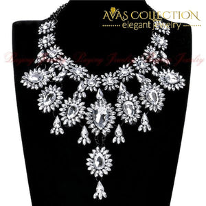 Elegant 5 Colors Crystal Necklace Pendant Necklaces