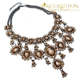 Elegant 5 Colors Crystal Necklace Pendant Necklaces