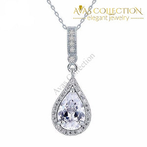 Tear Drop Pendant Necklace Pendants