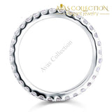 Luxury Quality  Sona Diamonds Eternity Band - Avas Collection