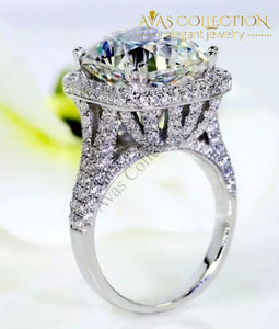 Big Stone Engagement  Ring - Avas Collection