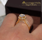 Beautiful Classic Engagement Ring - Avas Collection