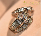 3-In-1 Marquise Cut Rings