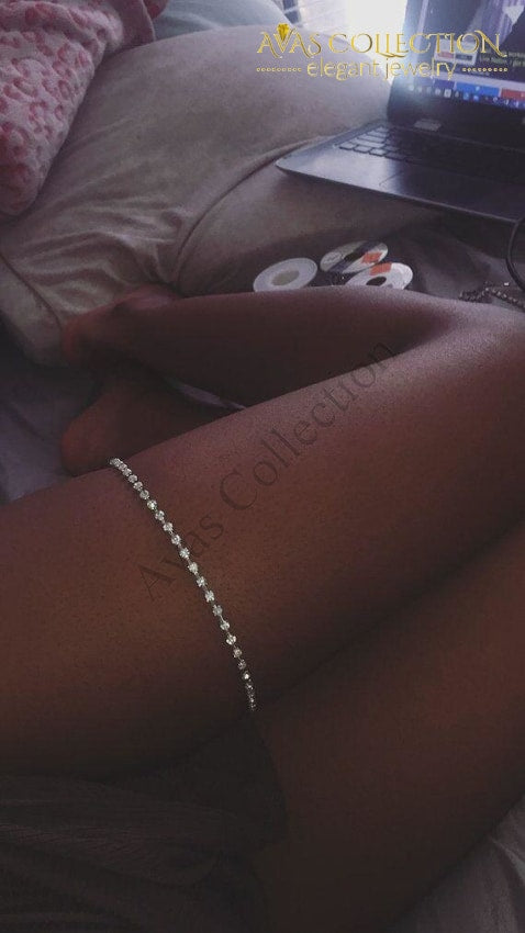 Thigh Chain Charm Bracelet – Avas Collection Thigh Chain Charm Bracelet – Avas Collection
