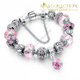 Crystal Beads Bracelet/ Avas Collection Charm Bracelets